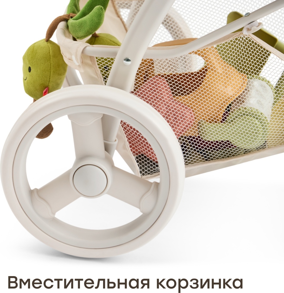 Коляска Happy baby голубой, розовый