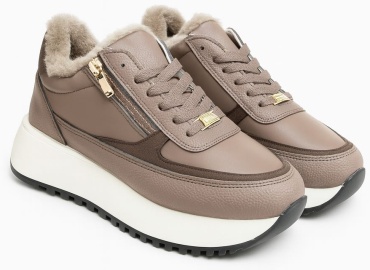 Кроссовки FASHION Y-07 коричневый