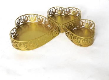Конфетница 30421342_950574497 Ramadan Style металл, 3 шт