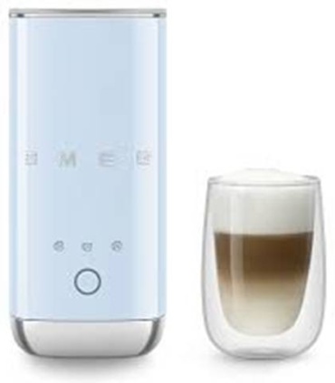 Вспениватель Smeg MFF02PBEU голубой