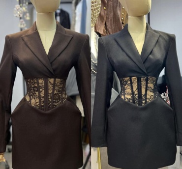Пиджак NUR Collection коричневый