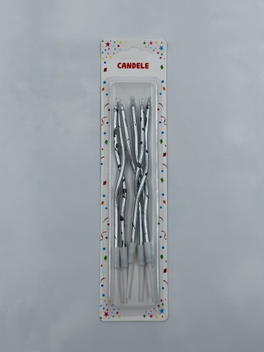 Свеча цилиндр, 6 шт