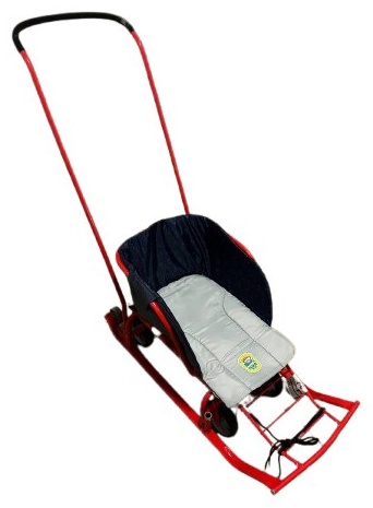 Санки Nika kids T5У/CH красный