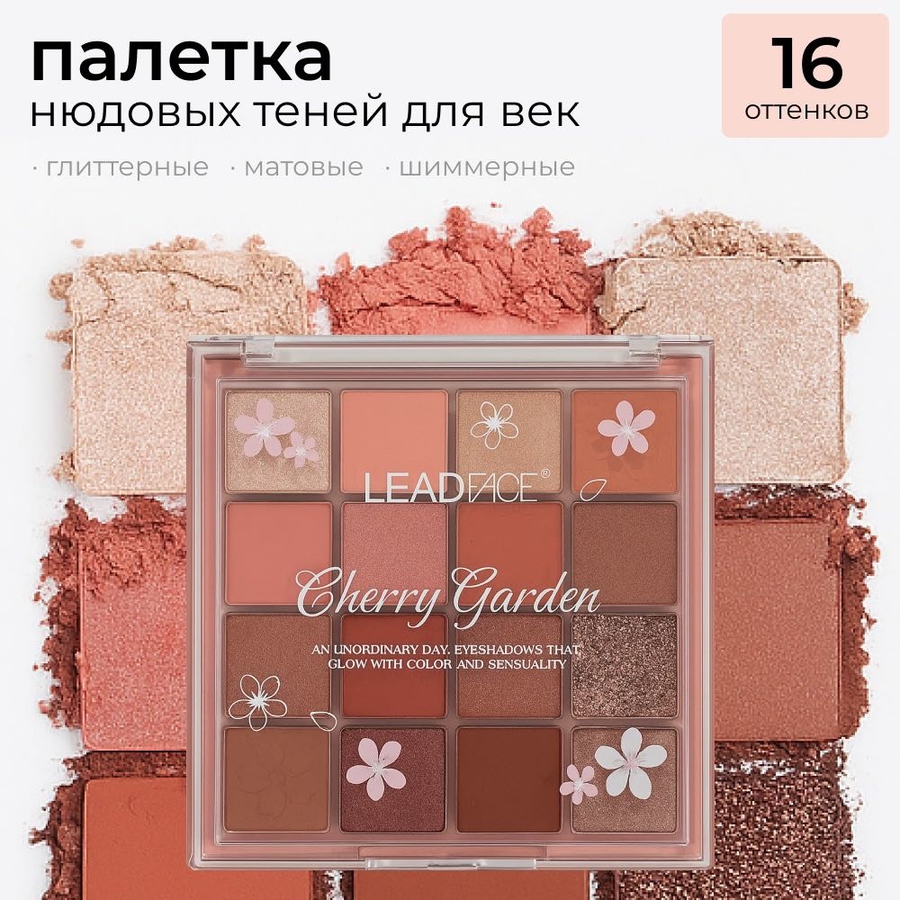 Тени прессованные Cherry 1