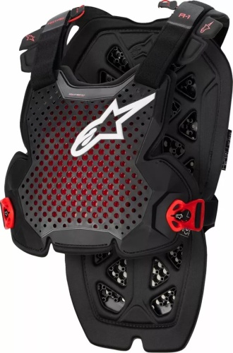 Alpinestars A-1 Pro Chest Guard красный, белый, черный XL