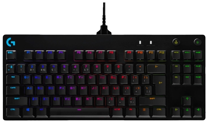 Клавиатура Logitech G Pro Mechanical Gaming черный