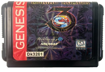 Genesis Mortal Kombat 3 Ultimate SEGA ENG