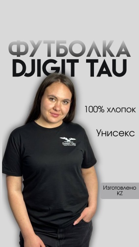 Футболка Djigit tau черный