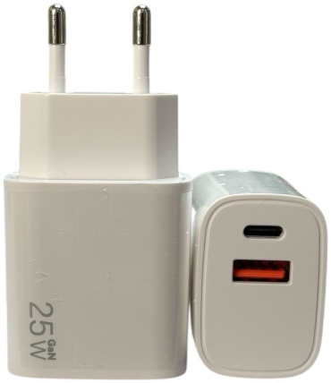 Mobile Republic 089 USB Type-C, USB 25 Вт белый