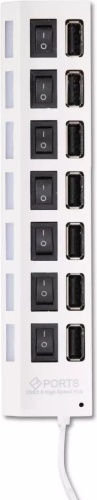 Картридер UHB-U2P7-02 USB 2.0 для USB 2.0, USB 3.0