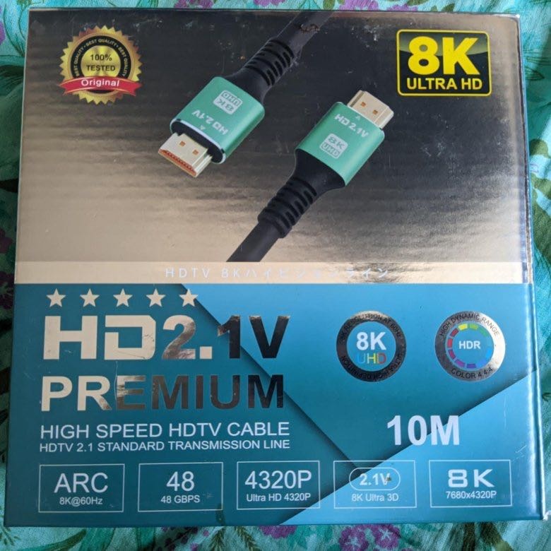 Кабель HDMI - HDMI 10 м