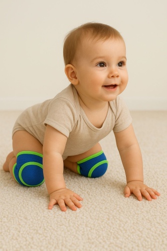 Наколенник Babystore_861402412 синий универсальный