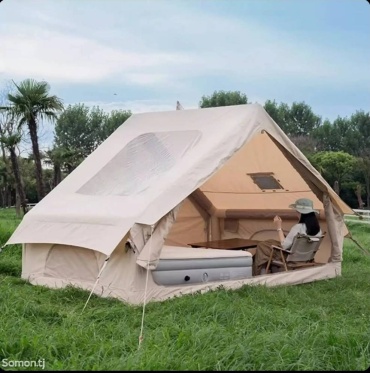 Надувная палатка Dara 39857506 080326 кемпинговая количество мест: 4 бежевый
