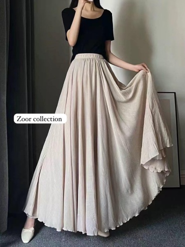 Прямая юбка NEW COLLECTION бежевый