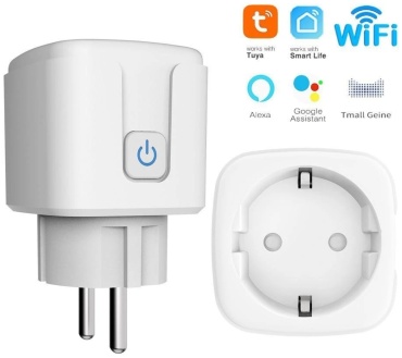 Умная розетка Smart Life 16A, белый