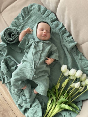 Конверт-одеяло LAVbaby Textile бирюзовый