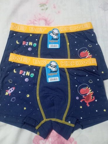 Боксеры Elmas kids синий, желтый