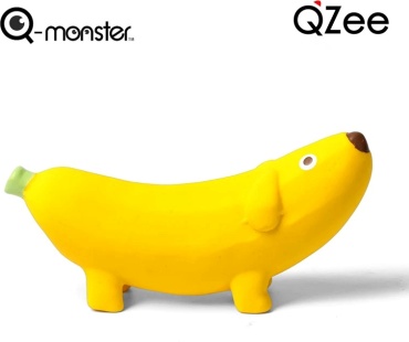 Игрушка Q-Monster Banana Dog желтый