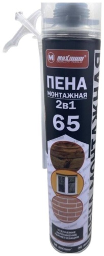 MAXMUM пена 2в1 65, 750 мл 15 шт