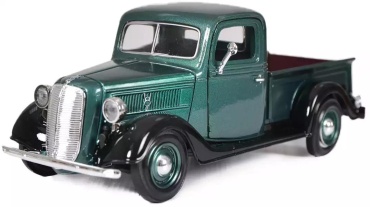 Легковая MotorMax Pickup 1937 235911, металл, зеленый