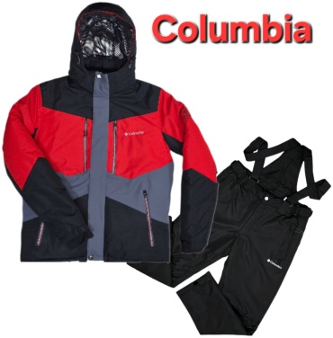 Костюм Sport Columbia0003 красный, черный 48