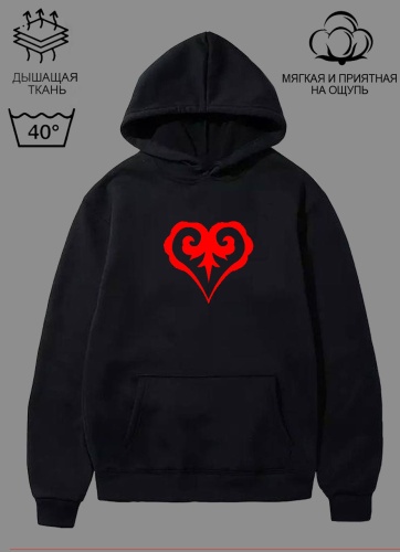 Худи Qazahi brand черный