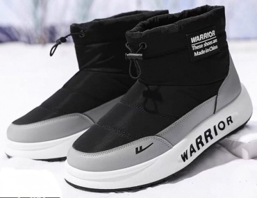 Дутики WARRIOR серый, черный