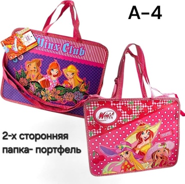 Папка-портфель Winx Club Winx Club, А4термосварка, мультиколор