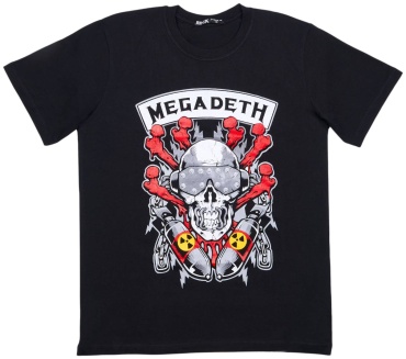 Футболка Megadeth черный
