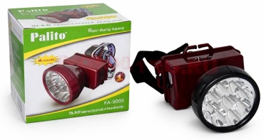 Фонарь Palito BL-9000 налобный красный