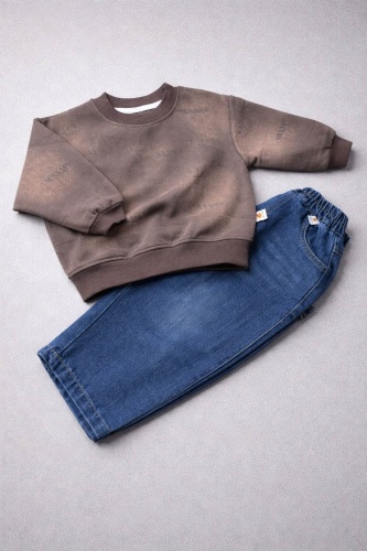 Комплект Kids Moda коричневый, синий