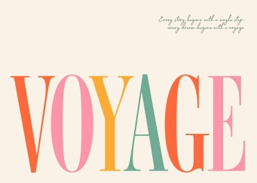 FrameKz постер Voyage мотивация 40x30 см