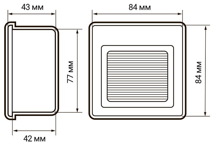 Встраиваемый светильник Jazzway PWS/R LED