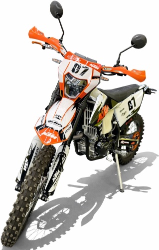 Мотоцикл KTM YBS300 черный, оранжевый