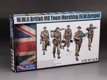 Модель WWII British MGTeam