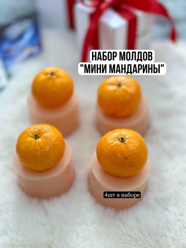 Lm mold «Набор мини мандаринов» leMonique