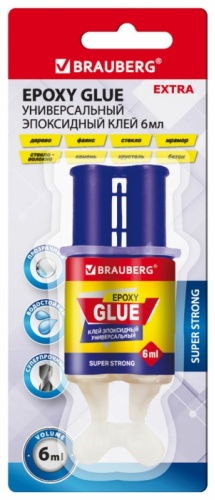 Клей Brauberg эпоксидный Epoxy glue 6 мл
