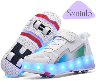 Роликовые кроссовки Saninlo 776 белый 33