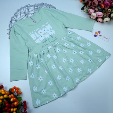 Повседневное платье Lyra kids мятный