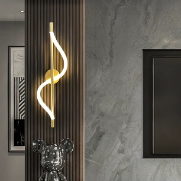 Бра настенный Bonny LED, золотистый