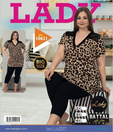 Пижама Lady черный