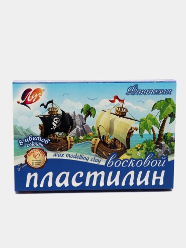 Восковой пластилин 8 цветов