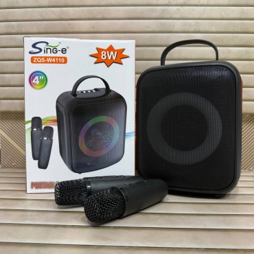 Портативная колонка SinG-e ZQS W4110 черный