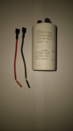 Конденсатор CBB60 20 uf