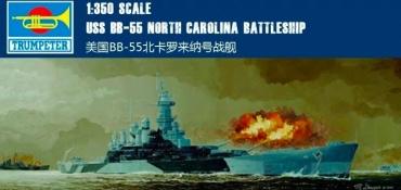 Модель Американский линкор USS North Carolina BB-55