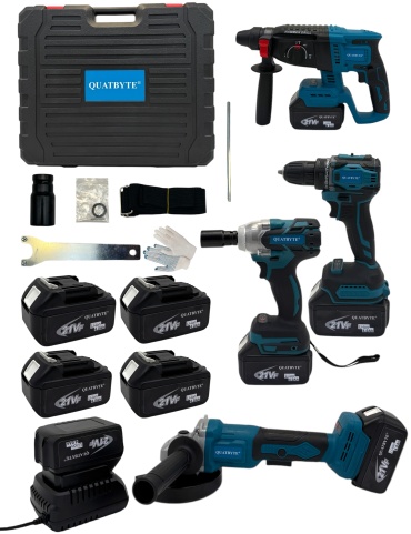 Наборы электроинструментов QUATBYTE QBT-017 4 в 1