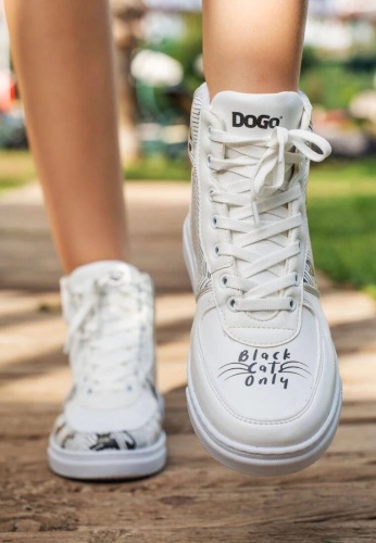 Ботинки Dogo белый