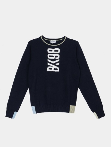 Свитер Bikkembergs kids темно-синий