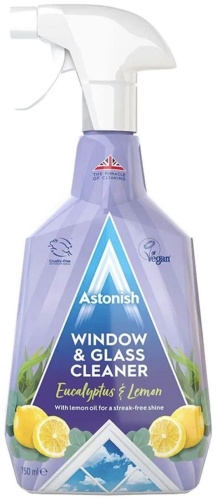Жидкое средство ASTONISH Astonish Очиститель окон и стекол 750 мл 750 мл