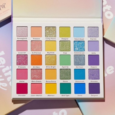 ColourPop тени прессованные Fade into Hue Оттенки радуги